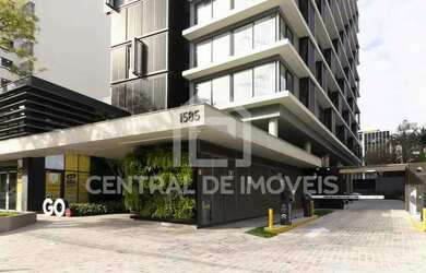 Imagem: O studio possui 1 Dormitório, 1 Banheiro, 24m² de Área e