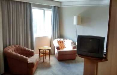 Imagem: O studio possui 1 Dormitório, 1 Banheiro, 1 Vaga na garagem