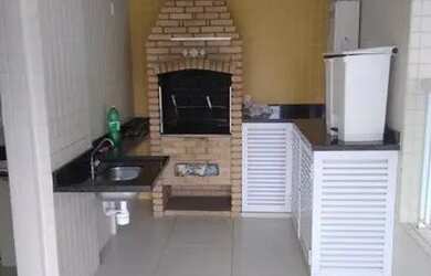 Imagem: O apartamento possui 1 Dormitório, 1 Banheiro, 1 Vaga na garagem