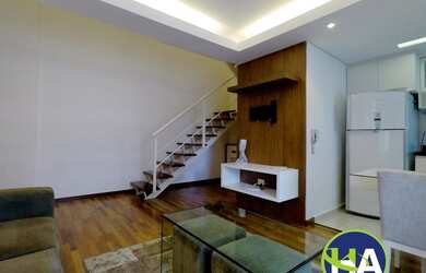 Imagem 6: Duplex para aluguel tem 70 m² com 1 suíte, 1 home office, 1 vaga em...