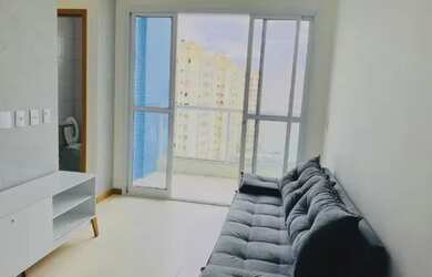 Imagem: O apartamento possui 1 Dormitório, 1 Banheiro, 1 Vaga na garagem