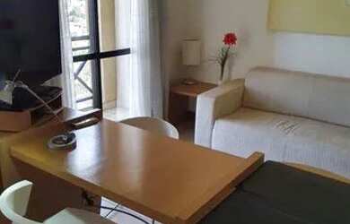 Imagem: O studio possui 1 Dormitório, 1 Banheiro, 1 Vaga na garagem