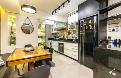 Imagem: A casa em condomínio possui 3 Dormitórios, 1 Banheiro, 1 Vaga