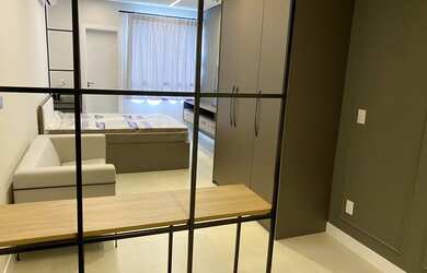 Imagem 3: Loft Em Frente Univali. Ar-condicionado, Imóvel novo, Guarda roupae30m²...