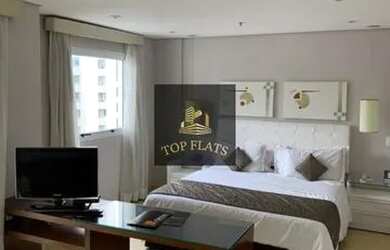 Imagem: O studio para alugar possui 1 Dormitório, 1 Banheiro, 1 Vaga