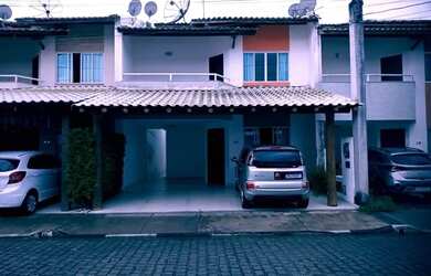 Imagem: A casa em condomínio possui 3 Dormitórios, 1 Banheiro, 2 Vagas