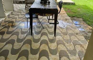 Imagem: A casa em condomínio possui 4 Dormitórios, 4 Banheiros, 4