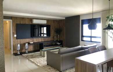 Imagem: O apartamento possui 3 Dormitórios, 5 Banheiros, 3 Vagas na