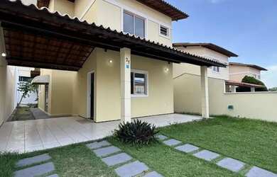 Imagem: A casa em condomínio possui 4 Dormitórios, 4 Banheiros, 2