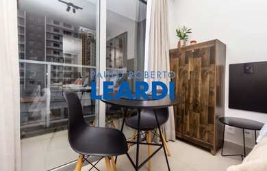 Imagem: O apartamento possui 1 Dormitório, 1 Banheiro, 24m² de Área