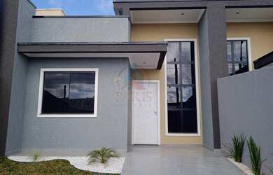 Imagem: A casa possui 3 Dormitórios, 1 Banheiro, 1 Vaga na garagem