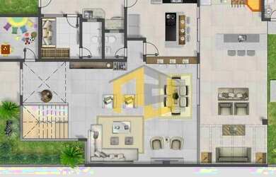 Imagem 2: Casa de condomínio para venda com 350 metros quadrados com 4 quartos