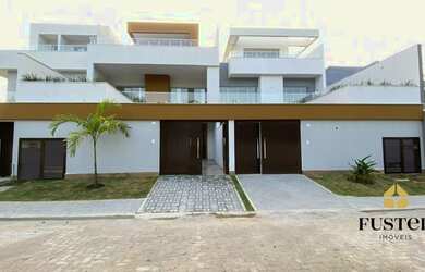 Imagem: A casa em condomínio possui 5 Dormitórios, 5 Banheiros, 2