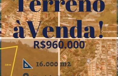 Imagem: Lote/Terreno para venda possui 16000 metros quadrados em Varginha