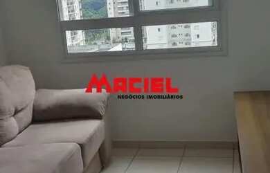 Imagem: O apartamento possui 1 Dormitório, 1 Banheiro, 1 Vaga na garagem