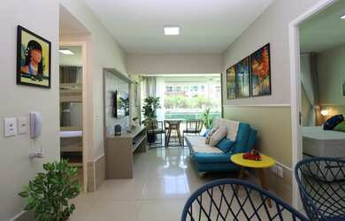 Imagem: O apartamento possui 2 Dormitórios, 2 Banheiros, 1 Vaga na