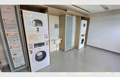 Imagem: O apartamento possui 1 Dormitório, 1 Banheiro, 33m² de Área