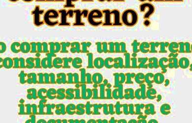 Imagem: O terreno possui 1000m² de Área e está localizado em Paruru