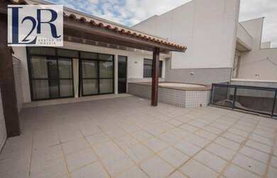 Imagem: O apartamento na cobertura possui 3 Dormitórios, 5 Banheiros