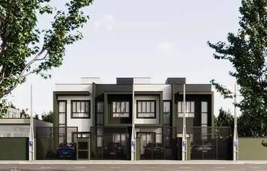 Imagem: A casa possui 2 Dormitórios, 1 Banheiro, 1 Vaga na garagem