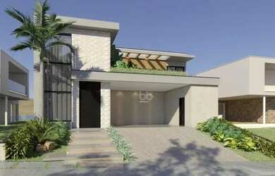 Imagem: A casa em condomínio possui 3 Dormitórios, 4 Banheiros, 4