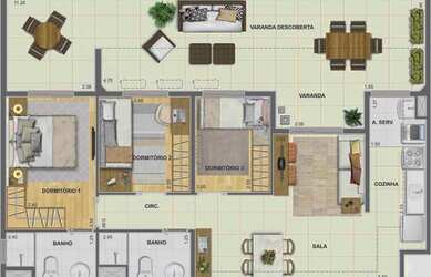 Imagem 12: Apartamentos à venda no Porto Maravilha, Avenida Professor Pereira Reis,...