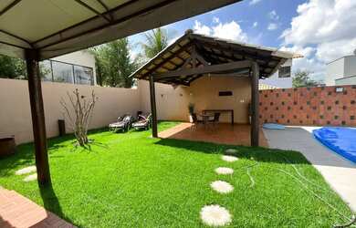 Imagem: A casa em condomínio possui 3 Dormitórios, 5 Banheiros, 4