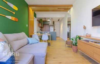 Imagem: O apartamento possui 2 Dormitórios, 1 Banheiro, 50m² de Área