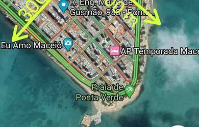 Imagem 2: Imóvel para aluguel com 80 metros quadrados com 3 quartos em Ponta Verde...