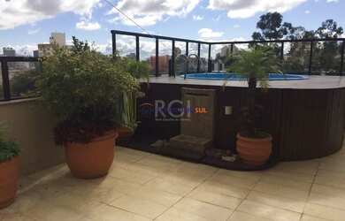 Imagem: O apartamento na cobertura possui 3 Dormitórios, 4 Banheiros