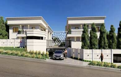 Imagem: A casa em condomínio possui 3 Dormitórios, 4 Banheiros, 3