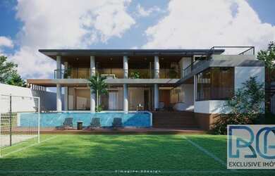 Imagem 4: Espetacular Casa Duplex Contemporânea no Condomínio Villagio Felicitá...