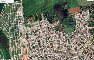 Imagem: O terreno possui 10.500m² de Área e está localizado em Setor