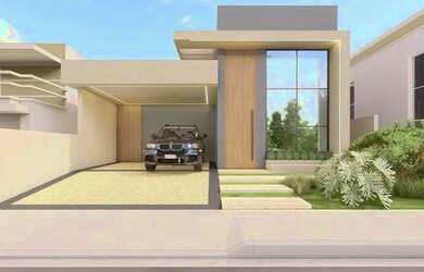 Imagem: A casa em condomínio possui 3 Dormitórios, 5 Banheiros, 4