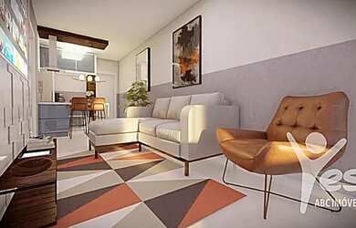 Imagem: O apartamento possui 3 Dormitórios, 2 Banheiros, 1 Vaga na