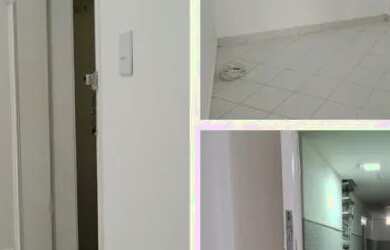 Imagem: A kitnet possui 1 Dormitório, 1 Banheiro e está localizado