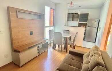 Imagem: O apartamento possui 2 Dormitórios, 1 Banheiro, 1 Vaga na garagem