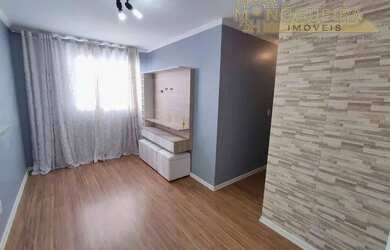 Imagem: O apartamento possui 2 Dormitórios, 1 Banheiro, 1 Vaga na garagem