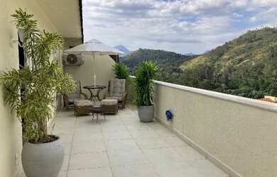 Imagem: O apartamento na cobertura possui 2 Dormitórios, 3 Banheiros