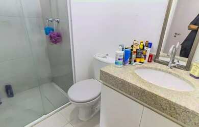 Imagem 16: Apto 50m² - Piscine Brás sem vaga Torre Atlântico - vista p/ piscina