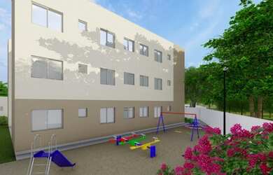 Imagem: O apartamento possui 2 Dormitórios, 1 Banheiro, 44m² de Área