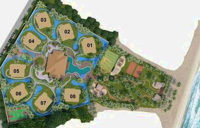 Imagem 6: Apartamento com 5 dormitórios à venda, 252 m² por R$ 2.300.000,00 - Porto das Dunas - Aqui