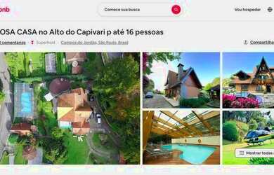 Imagem: A casa possui 5 Dormitórios, 3 Banheiros, 5 Vagas na garagem
