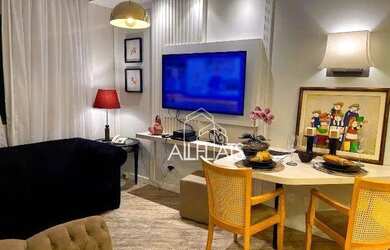 Imagem: O studio possui 1 Dormitório, 1 Banheiro, 1 Vaga na garagem