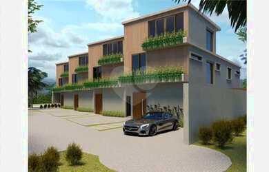 Imagem: A casa em condomínio possui 4 Dormitórios, 5 Banheiros, 2