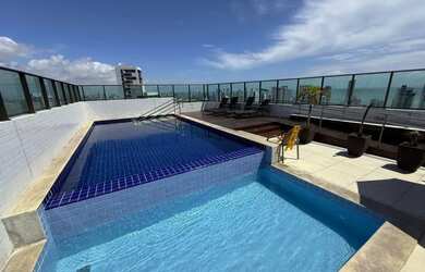 Imagem: O apartamento possui 1 Dormitório, 1 Banheiro, 1 Vaga na garagem