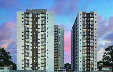 Imagem: O apartamento possui 2 Dormitórios, 1 Banheiro, 37m² de Área