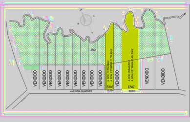 Imagem: O terreno possui 11729m² de Área e está localizado em Ipê