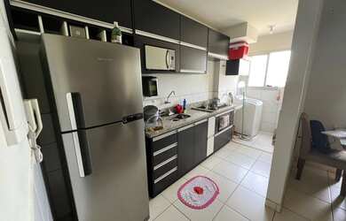 Imagem: O apartamento possui 2 Dormitórios, 2 Banheiros, 1 Vaga na