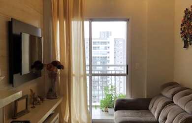 Imagem: O apartamento possui 2 Dormitórios, 2 Banheiros, 1 Vaga na